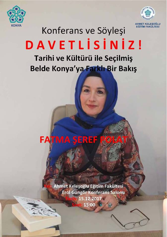 Fatma Şeref NEÜ'de konferans verecek
