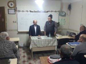 Alo Kur’an Öğreniyorum, Anlamıyla Buluşuyorum” kursiyerlerine ziyaret
