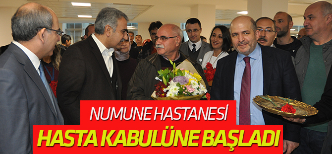 Hasta kabulüne başlandı