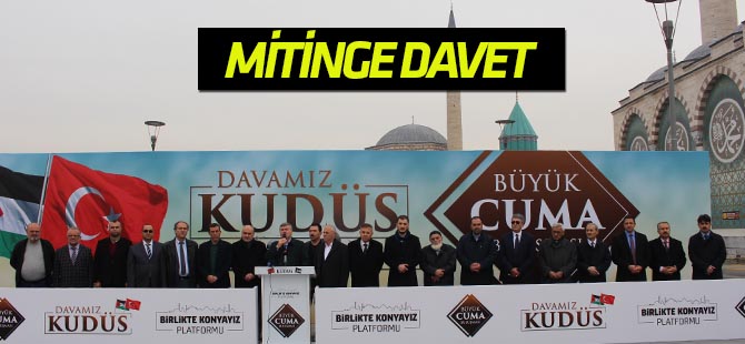Haydi Konya mitinge