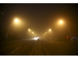 Başkentte yoğun sis