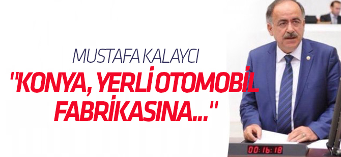 Kalaycı yerli otomobili sordu