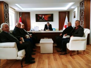 Hüyük Kaymakamı Zeyrek'e ziyaret