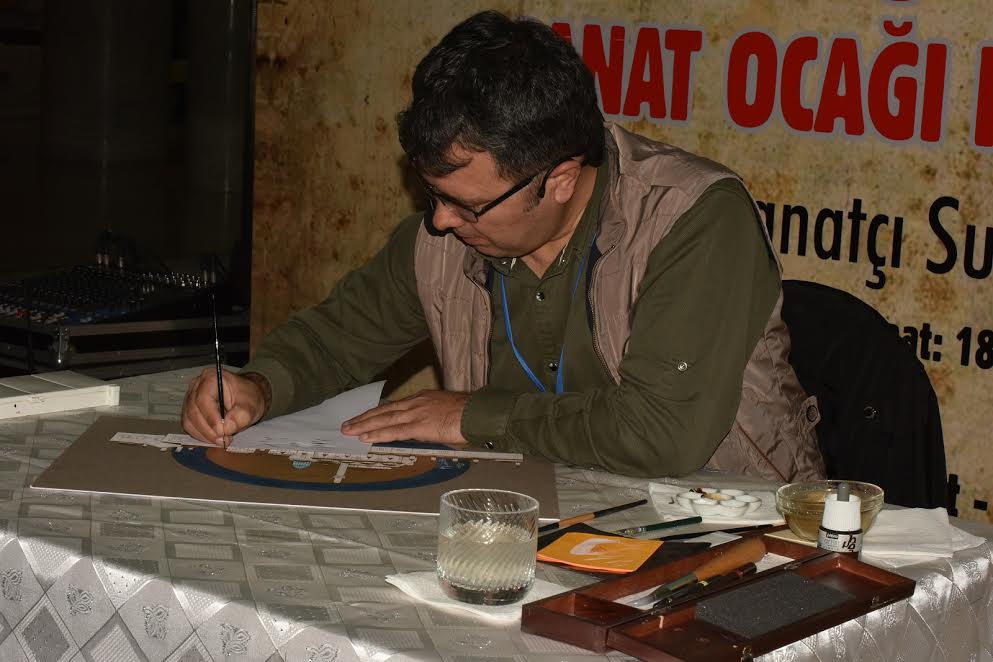 “Mevlana Türbesi ve Dergahı” eseri beğeni topladı