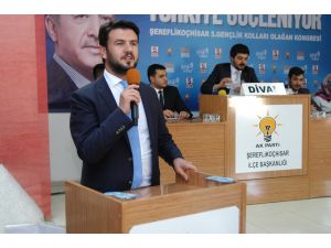AK Parti Şereflikoçhisar Gençlik Kolları Başkanlığı Kongresi
