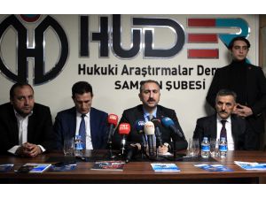 Adalet Bakanı Gül, Samsun'da