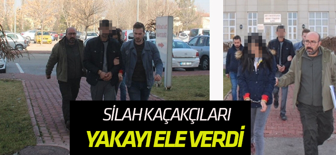 Üniversite öğrencisi kız tabancayı iç çamaşırında saklamış