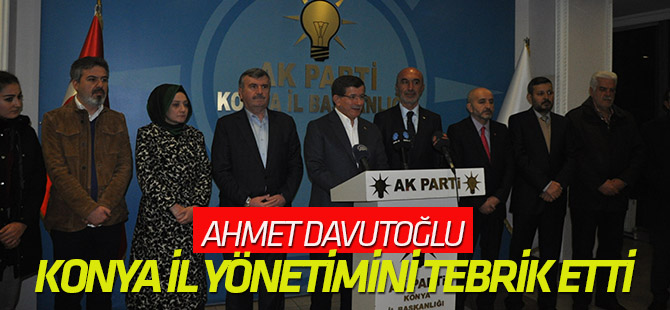Davutoğlu: Teşkilatımız her zaman örnek olmuştur