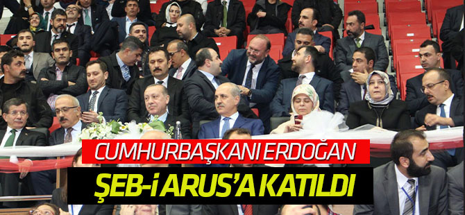Cumhurbaşkanı Erdoğan Şeb-i Arus'ta konuştu