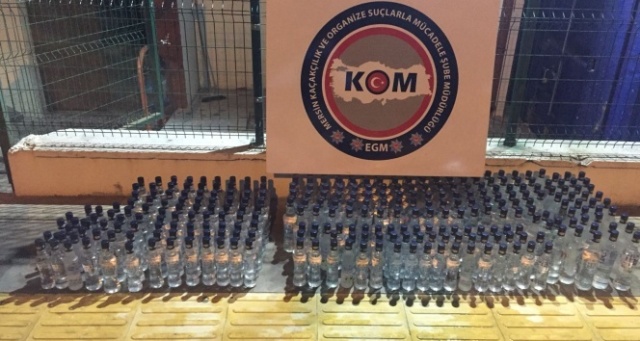 Sahte içki imalatçısından pes dedirten çıkış!