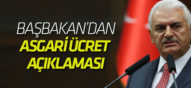 Başbakan Yıldırım: Asgari Ücret Asla Enflasyonun Altında Olmayacak