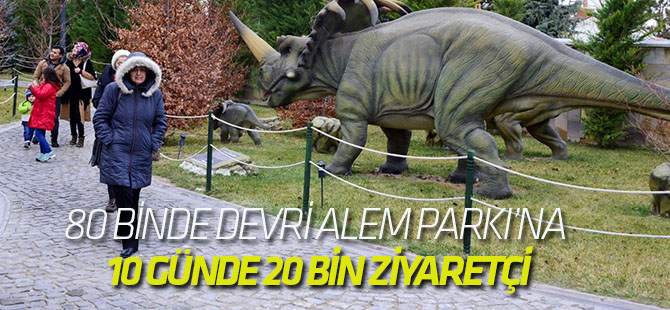 80 Binde Devri Alem Parkı’na 20 bin ziyaretçi