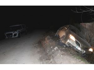 Polisten kaçan sürücü kaza yapınca yakalandı