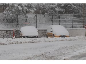 Kırklareli'nde kar yağışı