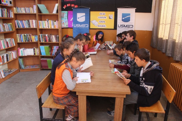 Genç USMED, “Eren Bülbül Kütüphanesi” kurdu