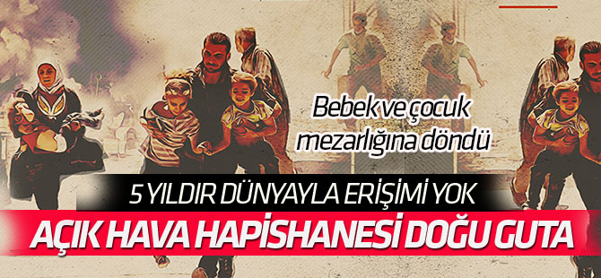 Doğu Guta Bebek ve çocuk mezarlığına döndü