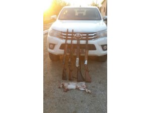 Konya'da yasa dışı avlanmaya ceza