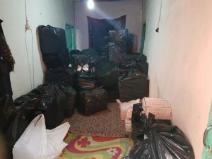 40 bin paket kaçak sigara ele geçirildi