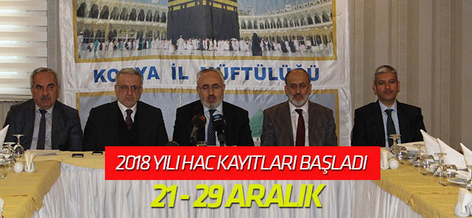 2018 Yılı Hac Müracaatı Başladı