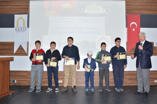 İmam Hatiplerde Hafızlık, Kur'an-ı Kerim  ve Ezan yarışmaları devam ddiyor