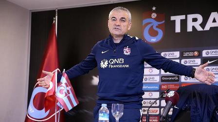 Trabzonspor Teknik Direktörü Çalımbay: Kimsenin kaprisini çekecek durumda değiliz