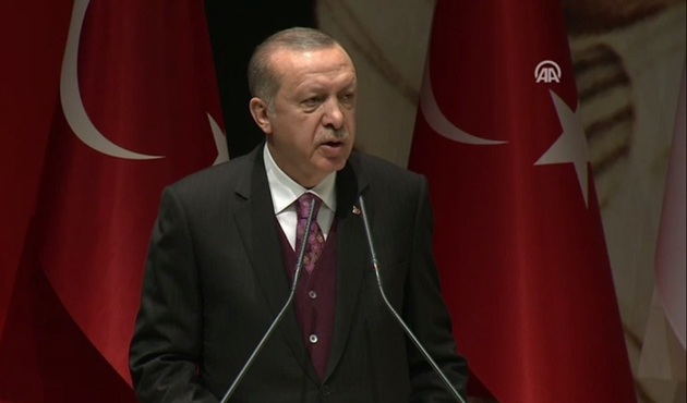 Erdoğan: "Dünya 5'ten büyüktür; hele hele 1'den, hayli hayli büyüktür!"