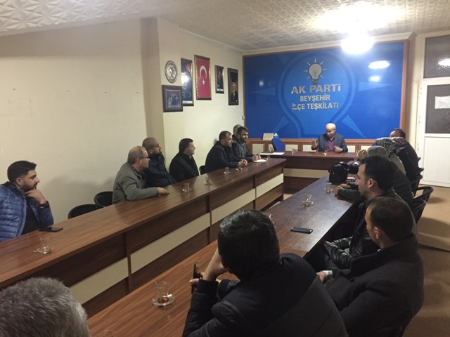 AK Parti Beyşehir’de yeni yürütme kurulu belirlendi