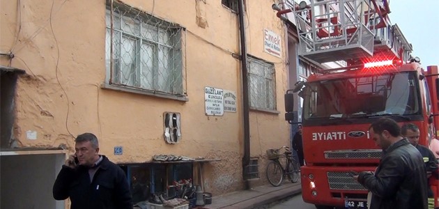 Konya'da karbonmonoksit zehirlenmesi: 1 ölü