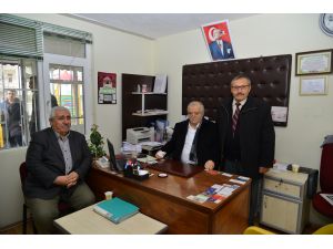 Vali Şentürk'ten muhtarlara ziyaret