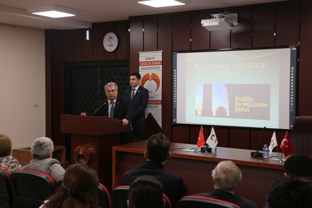 KGTÜ’de Kudüs konferansı