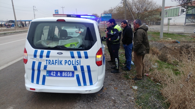 Konya'da kamyonun çarptığı engelli hayatını kaybetti