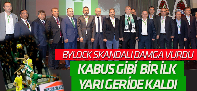 Konyaspor için kabus gibi bir ilk yarı geride kaldı
