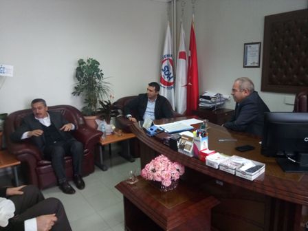 Başkan Tutal'dan Başhekim Op.Dr. Deniz'e ziyaret