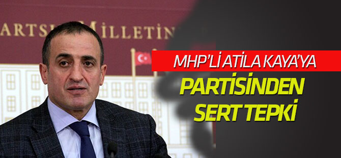 MHP Genel Sekreteri Büyükataman'dan Atila Kaya'ya sert tepki