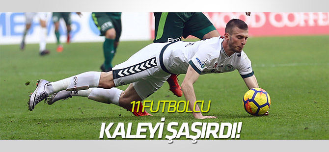 Süper Lig'de kaleler 12 kez şaştı
