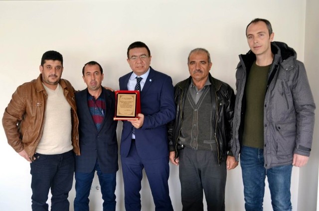 Muhtarlardan MEDAŞ Genel Müdürlüğüne ziyaret
