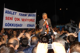 Okudan Ereğli'de karşılandı