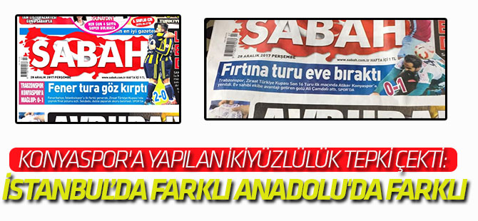 Konyaspor'a yapılan ikiyüzlülük tepki çekti: İstanbul'da farklı Anadolu'da farklı