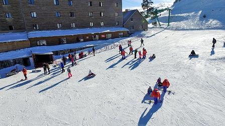 Kartalkaya Kayak Merkezindeki otellerde doluluk yüzde 100'e ulaştı