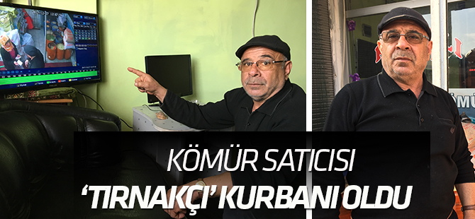 "Tırnakçılık" yöntemiyle hırsızlık güvenlik kamerasında