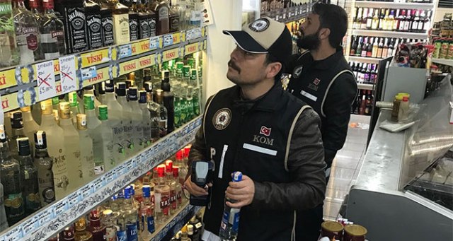 Alanya'da sahte içki operasyonu: 2 tutuklama