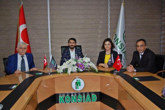 Çiftçi’den KONSİAD’a ziyaret