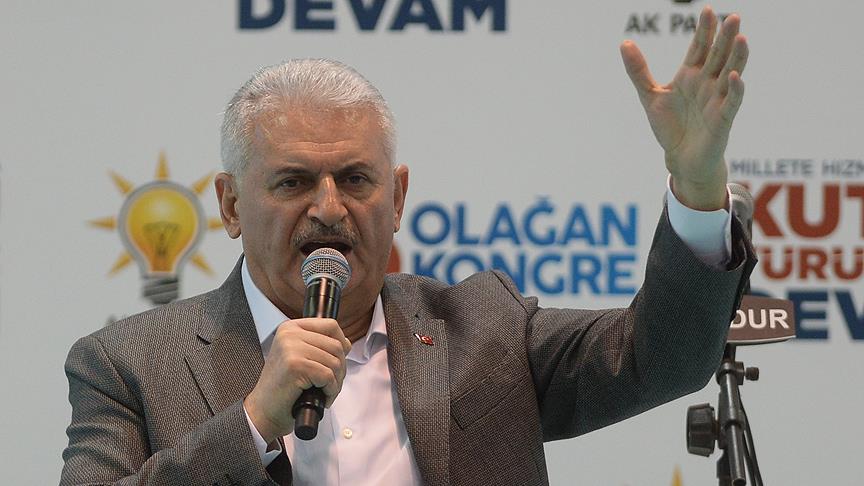 Başbakan Yıldırım AK Parti Burdur 6. Olağan İl Kongresinde konuştu
