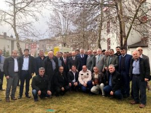 Babaoğlu ve Tüfekci Seydişehir'de muhtarlarla buluştu