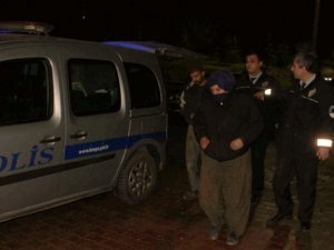 Hırsızlık zanlısı karı koca kovalamaca sonrası yakalandı