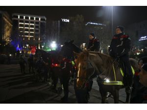 Başkentte yeni yıl kutlamaları