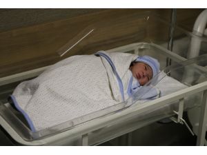 Konya'da yeni yılın ilk bebeği dünyaya geldi