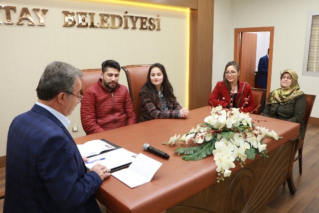 Hançerli yılın son nikahını kıydı