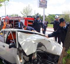 Trafik kazasında 3 yaralı
