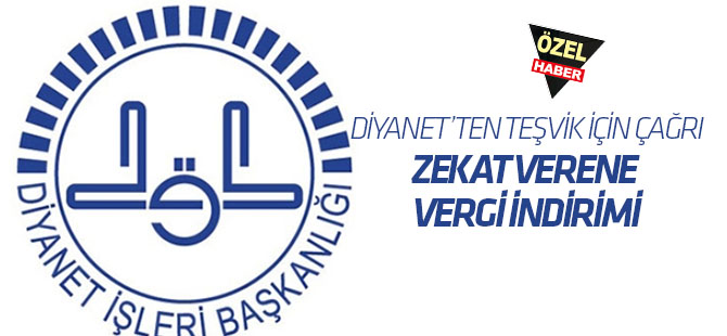 Zekat verene vergi indirimi